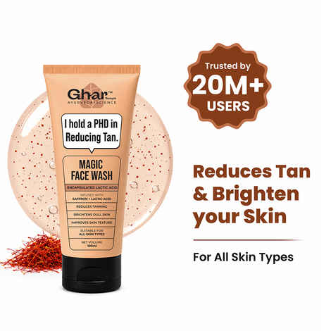 magical glutathione soap review Ghar Soaps Magic Face Wash | With Sandalwood, Saffron & | Tan Removal, Skin Brightening & Radiant Glow gut health alt Size:60 Gummies Liposomal BPC-157, Quicksilver Scientific