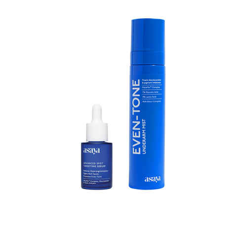 Buy Asaya Dark Spots & Underarm Brightening Combo | Face Serum 30 ml + Underarm Mist 100 ml | Combo of 2 - Purplle