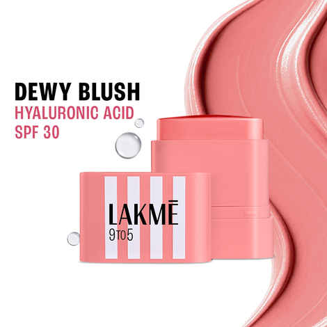 Buy Lakme 9to5 Hya Beach Edit SPF Blush Beach Peach- 8.6 gm - Purplle