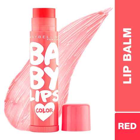 Buy Maybelline New York Baby Lips Color Lip Balm with SPF 11 Up To 24H Moisture - Cherry Kiss | 4 gm - Purplle