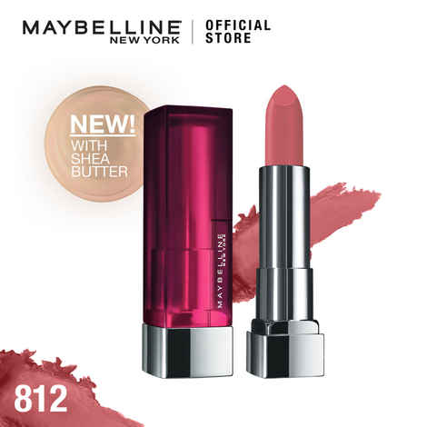 Buy Maybelline New York Matte Lipstick, Intense Colour, Keeps Lips Moisturised, 812 Mauve It Up Color Sensational Creamy Matte Lipstick, 3.9 gm - Purplle