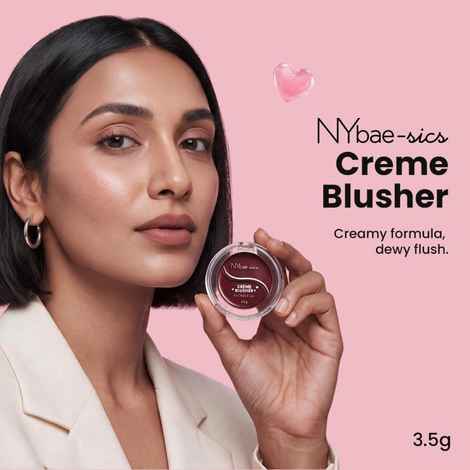 Buy NY Bae Sics Creme Blusher - Berry Tart | Multi-Use Cream Blush for Lips & Cheeks |Smooth Creamy Finish | Long-Lasting Formula | High-Payoff Colour | 3.5 gm - Purplle