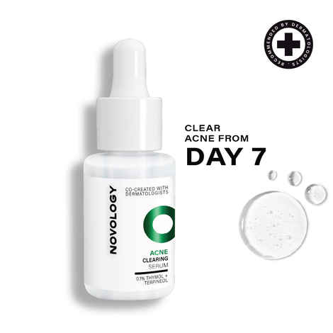 Buy Novology Acne Clearing Serum with Thymol and Terpineol | Non Drying, Non Irritating | 10 ml - Purplle