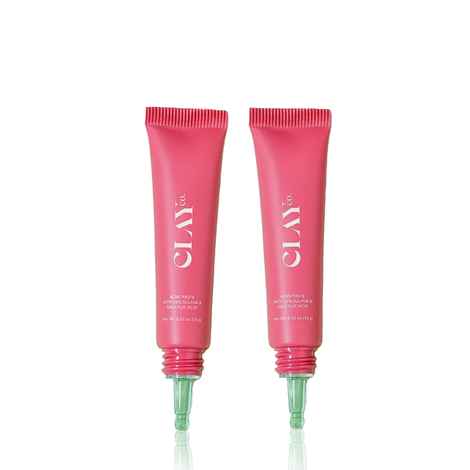 Buy Clayco Pimple Control Duo | Acne Paste with 10% Sulfur & Salicylic Acid for Acne Reduction, Spot Treatment & Clear Skin | For Men & Women | 15 gm x 2 | Pack of 2 - Purplle