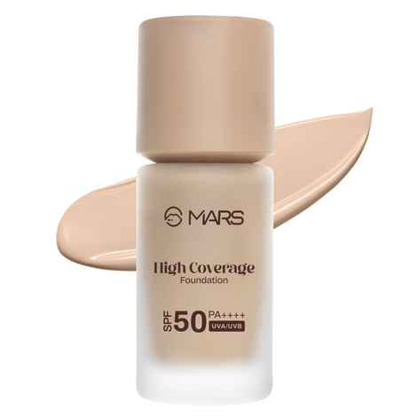 Buy MARS High Coverage Liquid Foundation | Blemish Free & Blendable Foundation for Makeup (40 ml) (SHADE-04) - Purplle