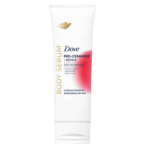 Buy Dove Repair Body Lotion, With Pro-Ceramides & Hyaluronic Acid, For Rough Skin Repair (240 ml) - Purplle