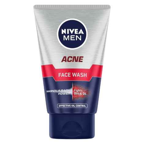 Buy NIVEA MEN Acne Face Wash (100 ml) - Purplle