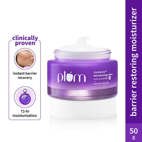 Buy Plum CeraSense Moisturizing Creme | Instant barrier repair & 72-hr moisturization | 50 gm - Purplle