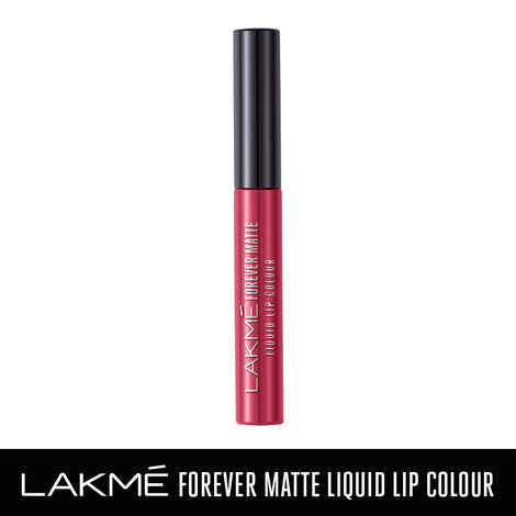 Buy Lakme Forever Matte Liquid Lip 38 Red Candy 5.6 ml - Purplle