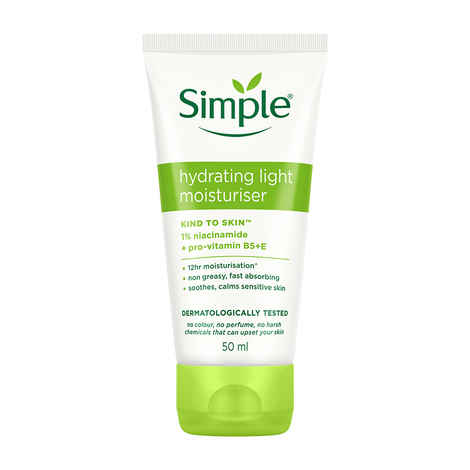 Buy Simple Hydrating Light Moisturiser, 50 ml - Purplle