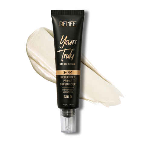 Buy Renee Yours Truly Strobe Cream - Gold (30 gm) - Purplle