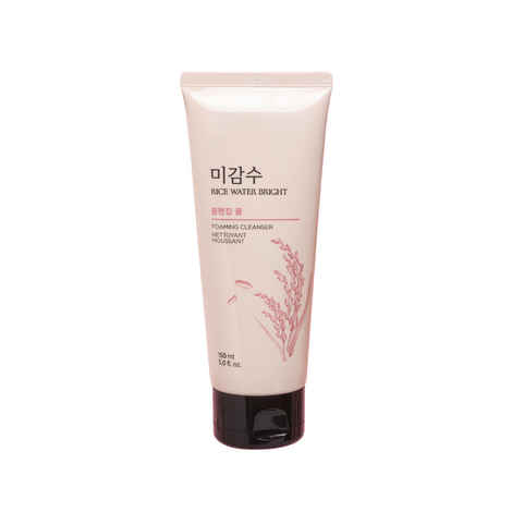 Buy The Face Shop Rice Water Bright Cleansing Foam 100 ml - Purplle