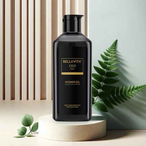Buy Bella Vita CEO Man Body Wash Refreshing Shower Gel for Men | Deep Cleansing, Hydrating and Moisturising Skin with Aloe Vera & Charcoal Powder (250 ml) - Purplle