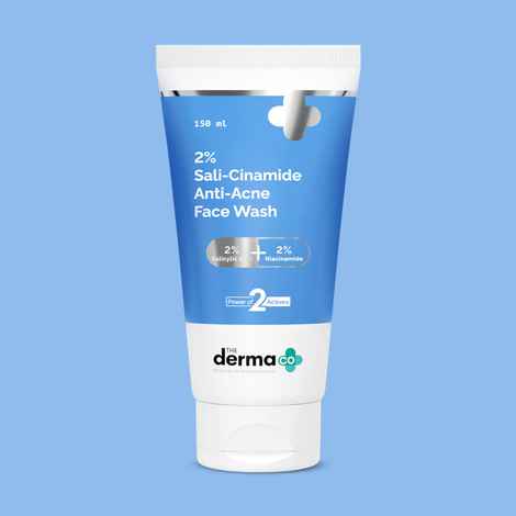 Buy The Derma Co. 2% Sali-Cinamide Anti-Acne Face Wash with 2% Salicylic Acid & 2% Niacinamide - 150 ml - Purplle