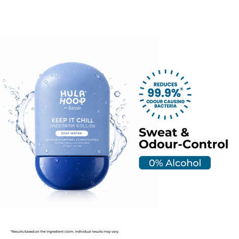 Buy Foxtale Hula Hoop Men's Underarm Roll On, 48 Hr Odour Control & Reduces Pigmentation, Aqua Fragrance, 40 ml - Purplle
