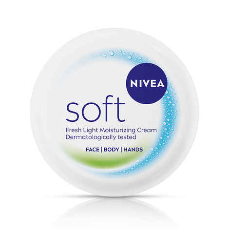 Buy Nivea Soft Moisturiser Light Cream (200 ml) - Purplle