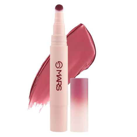 Buy MARS Lip Fuzz Blurring Mousse Cream with Cushion Tip Applicator | Paraben-Free | Air-Soft Matte Lipstick | Blurred Finish | One Swipe High Color Payoff | (04-MOODY MAUVE) (3 ml) - Purplle