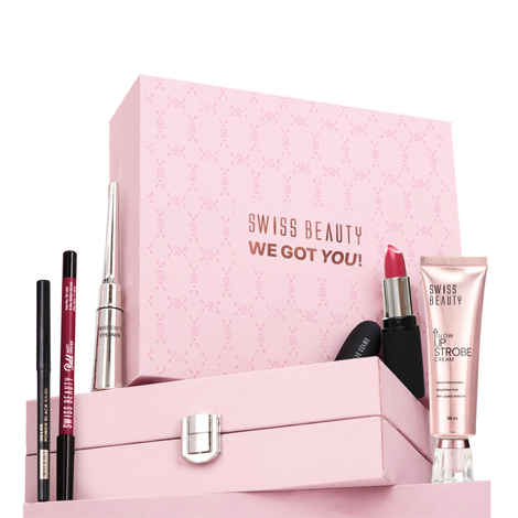 Buy Swiss Beauty Celebration Gift Box | Festive Makeup Gift Set | Curated Beauty Essentials | Ready-to-Gift 42.7 gm - Purplle