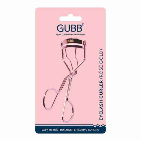 Buy GUBB Eyelash Curler Rose Gold Color (1 pc) - Purplle
