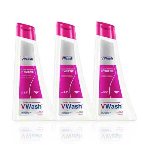 Buy VWash Plus Expert Intimate Hygiene (200 ml) (Pack of 3) - Purplle