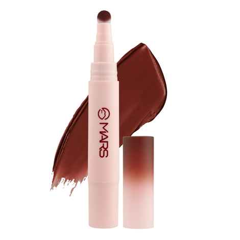 Buy MARS Lip Fuzz Blurring Mousse Cream with Cushion Tip Applicator | Paraben-Free | Air-Soft Matte Lipstick | Blurred Finish | One Swipe High Color Payoff | (11-COCOA HAZE) (3 ml) - Purplle