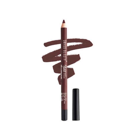 Buy Swiss Beauty Bold Matt Lip Liner Pencil - Dark Chocolate ( 1.6 gm ) - Purplle