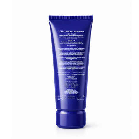Buy Foxtale Dual Clay Face Mask, Unclogs Pores, Controls Sebum & Breakouts, Oily & Combination Skin, (75 gm) - Purplle