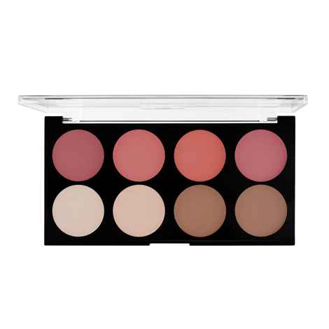 Buy MARS Fantasy Face Palette with Blushes,Highlighters and Bronzer| Highly Pigmented & Long Lasting | Face Makeup Kit (20 gm) (Shade-01) - Purplle