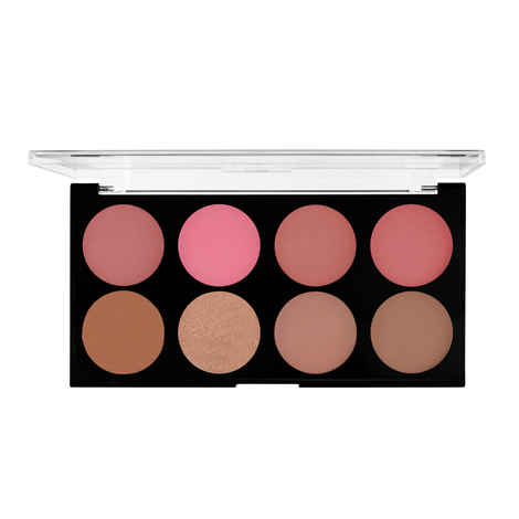 Buy MARS Fantasy Face Palette with Blushes,Highlighters and Bronzer| Highly Pigmented & Long Lasting | Face Makeup Kit (20 gm) (Shade-02) - Purplle