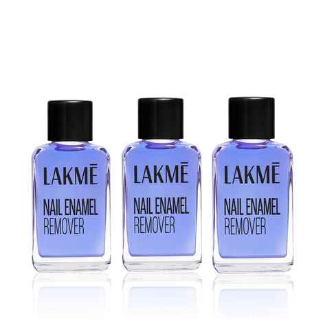 Buy Lakme Nail Polish Remover (27 ml) (Pack of 3) - Purplle