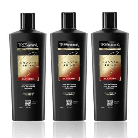 Buy TRESemme Smooth & Shine Shampoo (340 ml) (Pack of 3) - Purplle