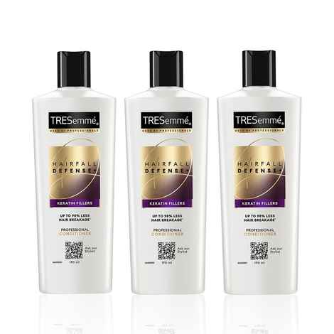 Buy TRESemme Hair Fall Defense Conditioner (190 ml) (Pack of 3) - Purplle