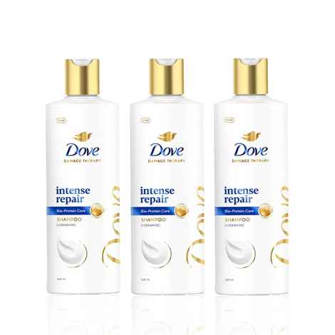 Buy Dove Intense Repair Shampoo (340 ml) (Pack of 3) - Purplle