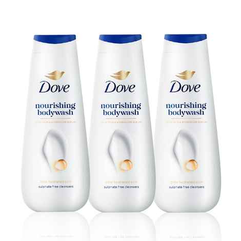 Buy Dove Nourishing Bodywash with Triple Hydration Serum 300 ml (Pack of 3) - Purplle