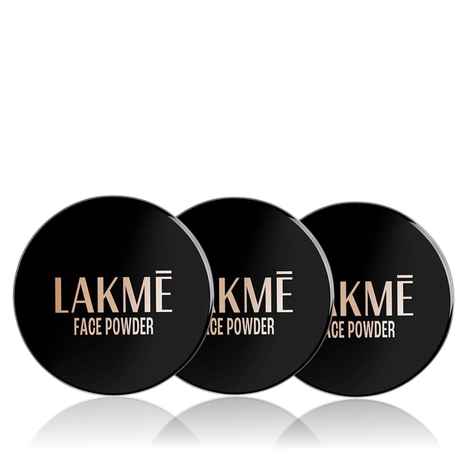 Buy Lakme Forever Matte Face Powder | Matte Finish |Oil Control for rosy glow | Warm Pink | 40 gm (Pack of 3) - Purplle