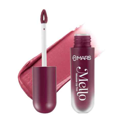Buy MARS Mello Mousse Lip Tint | Airy Whipped Blurring Mousse | One Swipe High Pigment | Velvet Matte Finish | Lightweight & Non-Sticky | Soft Blur Line-Free Effect | (04-SPRINKLE) (4.5 ml) - Purplle