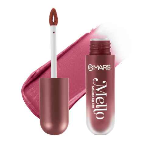 Buy MARS Mello Mousse Lip Tint | Airy Whipped Blurring Mousse | One Swipe High Pigment | Velvet Matte Finish | Lightweight & Non-Sticky | Soft Blur Line-Free Effect | (03-FLOSS) (4.5 ml) - Purplle