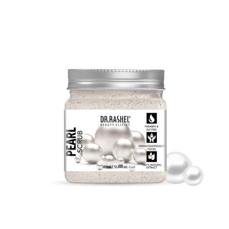 Buy Dr.Rashel Anti-Inflammatory Pearl Face and Body Scrub For All Skin Types (380 ml) - Purplle