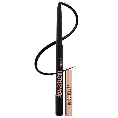 Buy Swiss Beauty Awaken Kajal | 24-Hour Stay | Waterproof | Smudge-Proof | With Vitamin E (0.2 gm) - Purplle