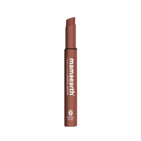 Buy Mamaearth Moisture Matte Longstay Lipstick With Avocado Oil & Vitamin E For 12 Hour Long Stay - 09 Espresso Brown - (2 gm) - Purplle