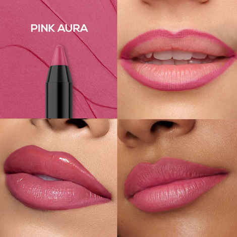 Buy RENEE Stay Sharp Matte Lip Liner | Creamy, Rich Pigment, Waterproof & Smudge-Resistant- Pink Aura (1.4 gm) - Purplle