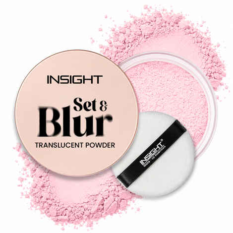Buy Insight Cosmetics Set & Blur Translucent Powder - Rosy Blur (14 gm) - Purplle