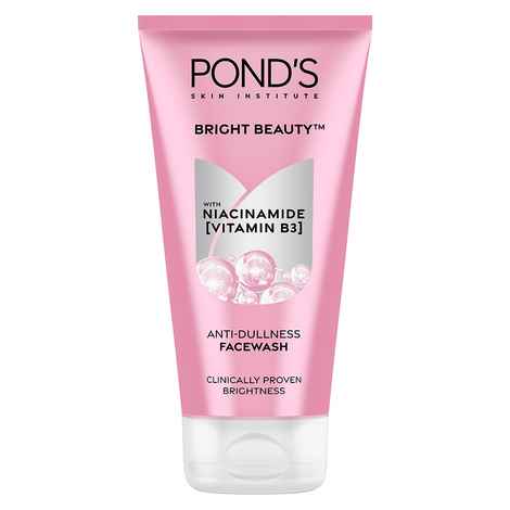 Buy Ponds Bright Beauty, with Niacinamide, Face Wash, 150 gm, for Smooth Glass Skin - Purplle