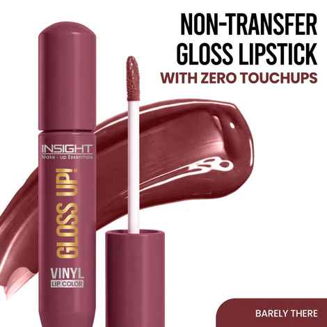 Buy INSIGHT Cosmetics Gloss Up ! Vinyl Lip Color BARELY THERE (4 gm) - Purplle