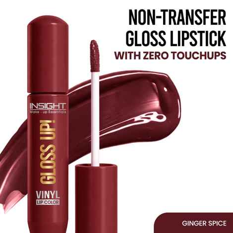 Buy INSIGHT Cosmetics Gloss Up ! Vinyl Lip Color GINGER SPICE (4 gm) - Purplle