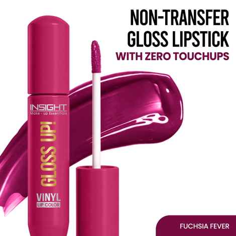 Buy INSIGHT Cosmetics Gloss Up ! Vinyl Lip Color FUCHSIA FEVER (4 gm) - Purplle