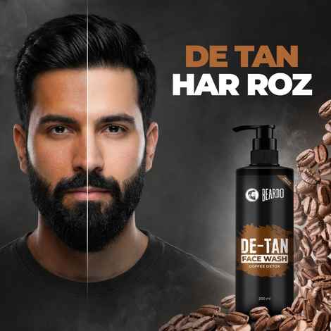 Buy Beardo De-Tan Facewash for Men (200 ml) - Purplle