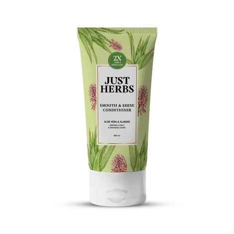 Buy Just Herbs Smooth & Shine Conditioner (200 ml) - Purplle