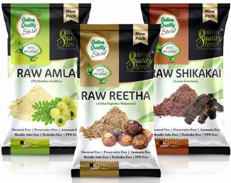 Buy Online Quality Store reetha amla shikakai combo raw form |raw reetha for hair |Aritha|Reetha|Ritha|Soapnuts (Sapindus Mukorossi) |Indian Gooseberry |dried Shikakai, Acacia Concinna |reetha amla shikakai raw shampoo |hair pack ,300 gm - Purplle