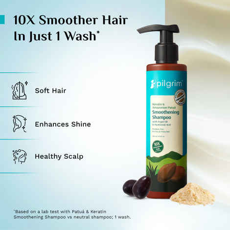 Buy Pilgrim Shine & Revive Hair Care Kit –Shampoo (200 ml), Conditioner (200 ml) & Hair Growth Serum (50 ml) |Boosts Hair Growth | With Redensyl, Anagain & Patua Oil|For Men & Women (Combo of 3) - Purplle